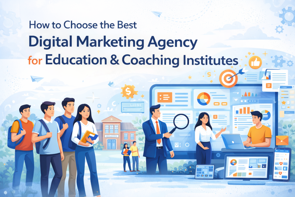 Best digital marketing agency for education and coaching institutes